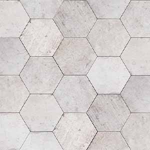 Queensboro Bridge Hexagon Ivory 4 by 8